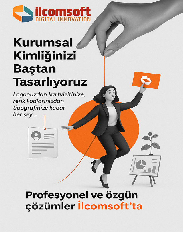 Markanızı geleceğe taşıyan, akılda kalıcı kurumsal kimlik çözümleri.