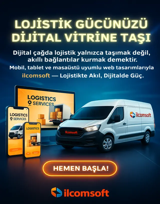 UI kit lojistik web tasarımı