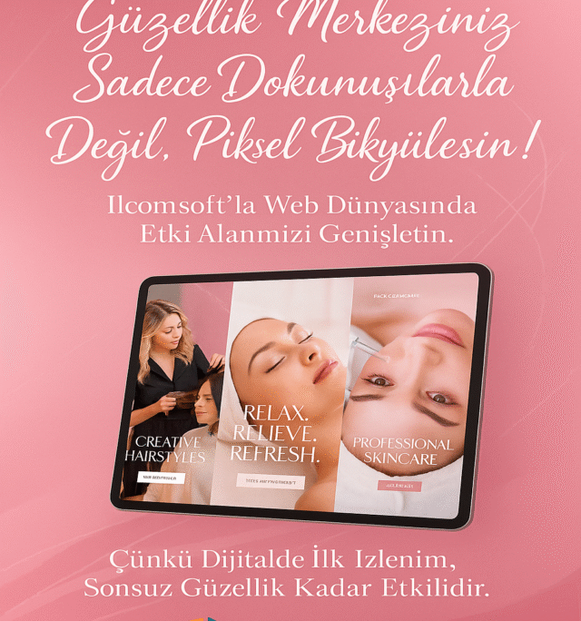 Güzellik sektörüne özel web siteleri, randevu akışını kolaylaştırır.