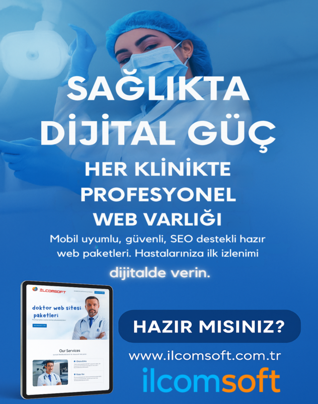 İlcomsoft’un medikal web çözümleri, Google sıralamasını güçlendirir.