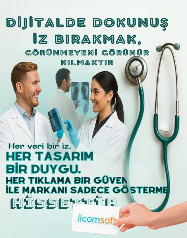 İlcomsoft’un web çözümleri, her kliniğe özel tasarlanır.