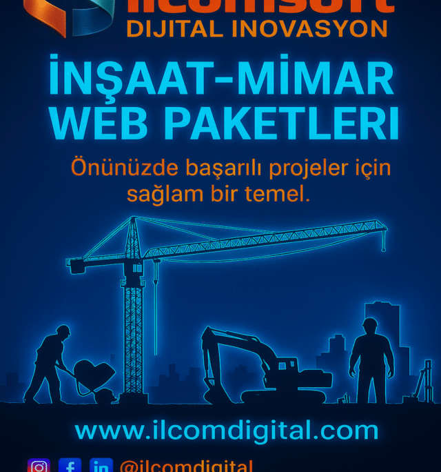 İnşaat projelerinizi güçlü ve modern web tasarımla öne çıkarın.