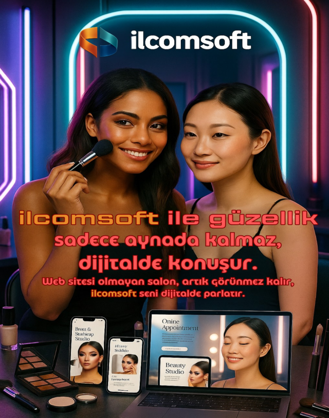 ilcomsoft Güzellik Salonu Web Tasarım Hizmetleri