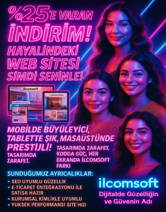 Kadın & Erkek Güzellik Salonu Web Çözümleri