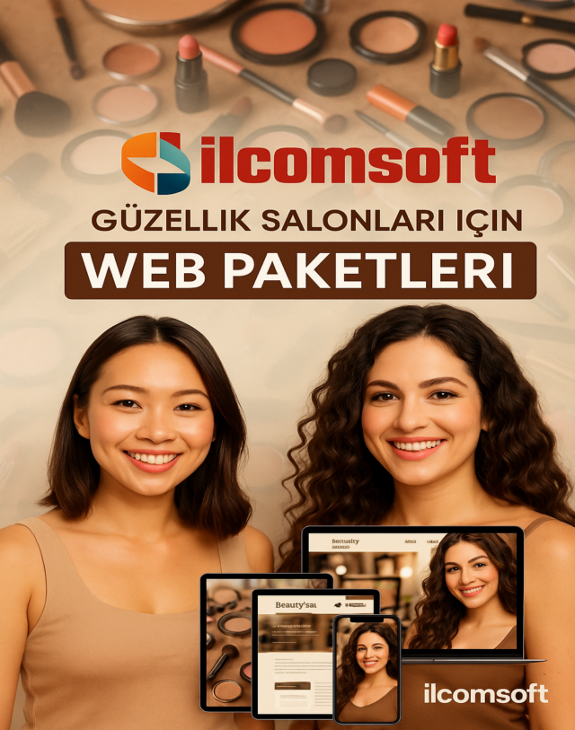 Güzellik salonunuzu dijitalde parlatan hazır web çözümleri.