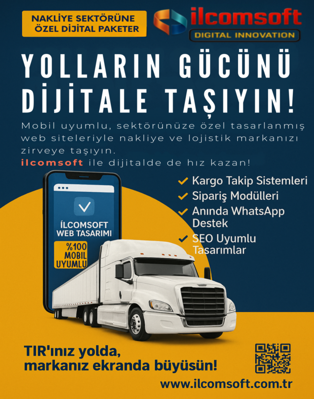 Nakliyat firmaları için hızlı ve güvenilir web çözümleri.