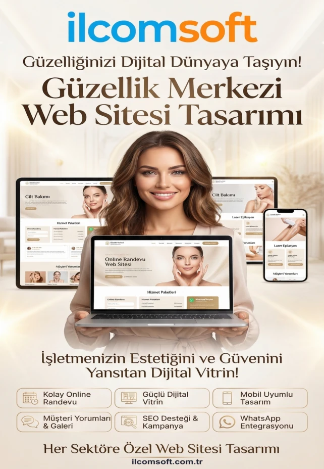medikal estetik web sitesi tasarımı