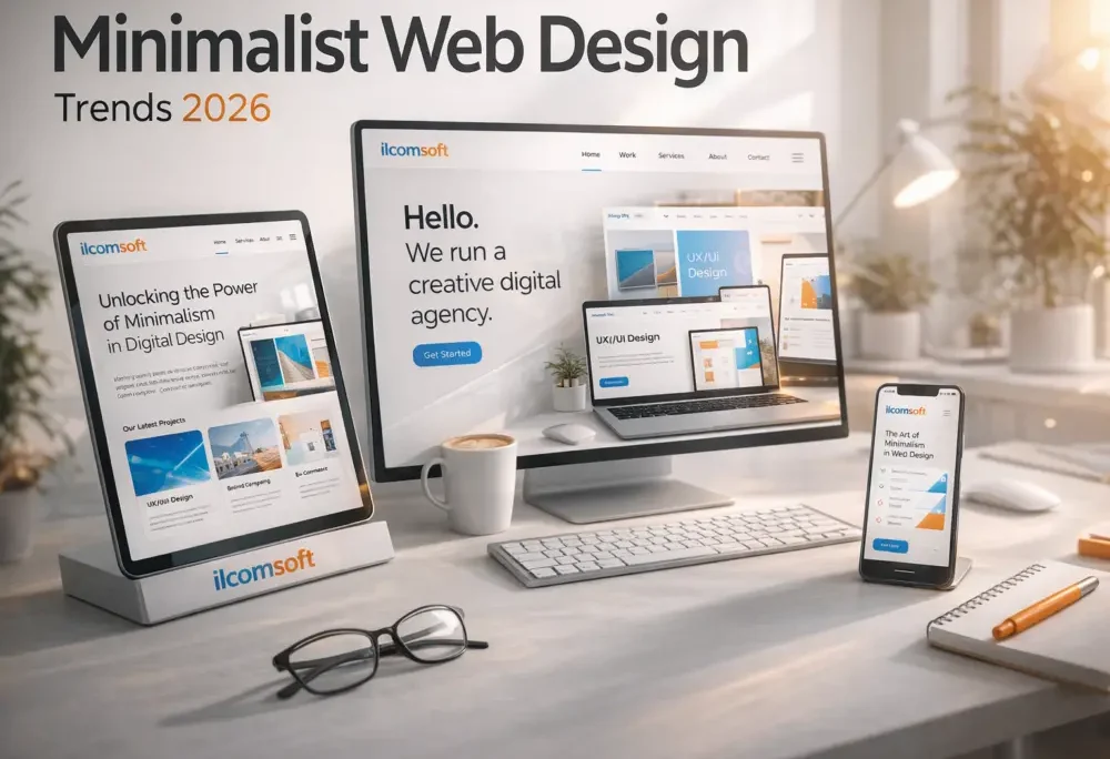 minimalist tasarım site hızı