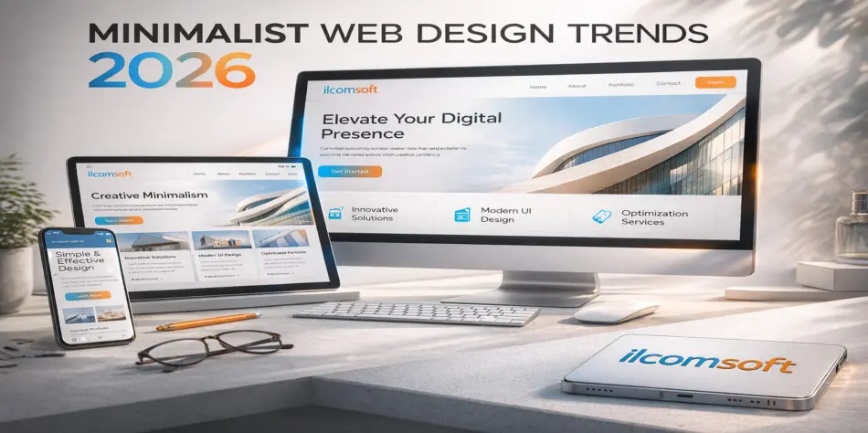 minimalist web tasarım