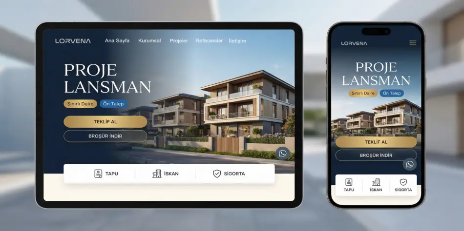 seo uyumlu inşaat web tasarımı