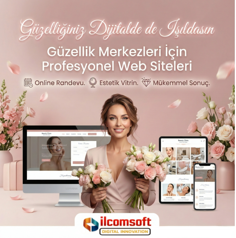 güzellik salonu hazır web sitesi