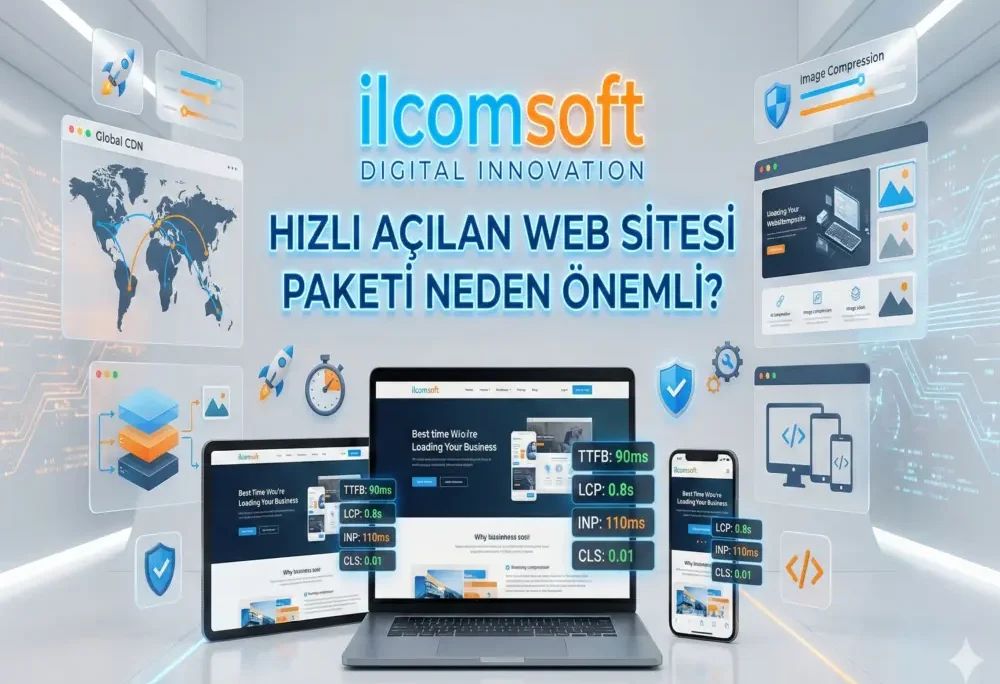hızlı açılan web sitesi paketi