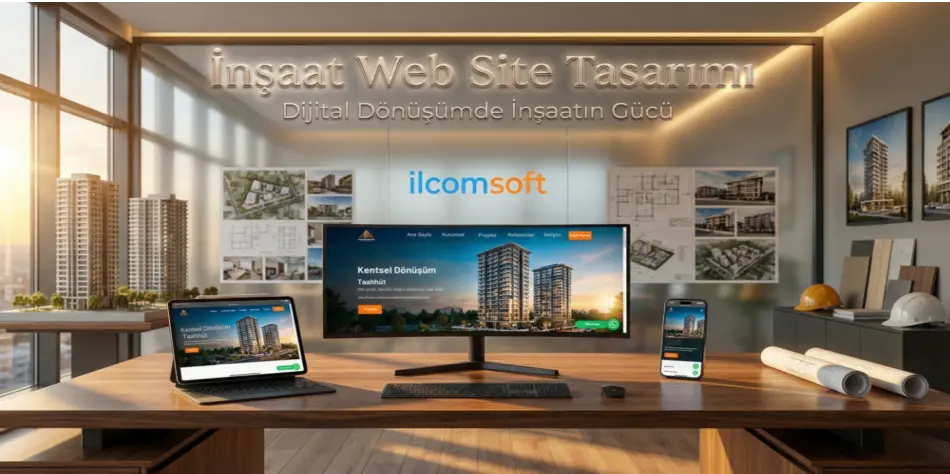 inşaat web sitesi teması