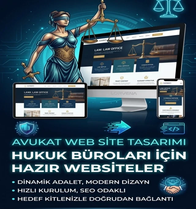 avukat web sitesi tasarımı
