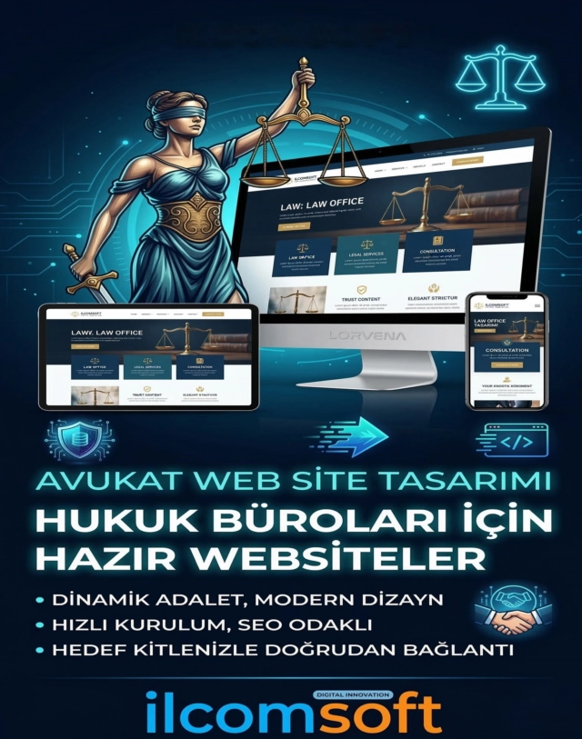 avukat web sitesi tasarımı