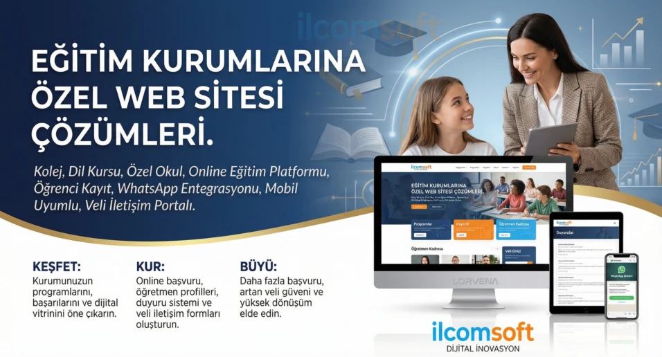 mobil uyumlu okul web sitesi yapımı