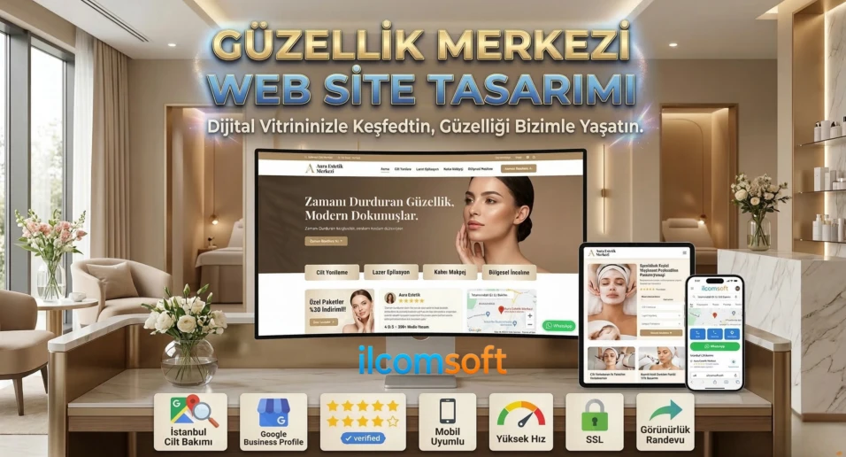 güzellik salonu web sitesi lokal seo
