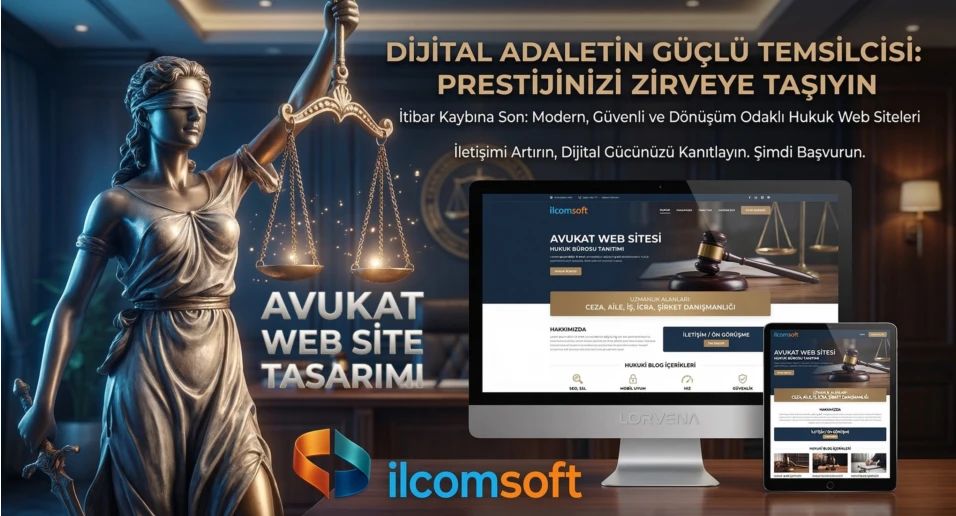 Hukuk Bürosu Web Sitesi Tasarımı | Avukat Web Tasarım Ajansı