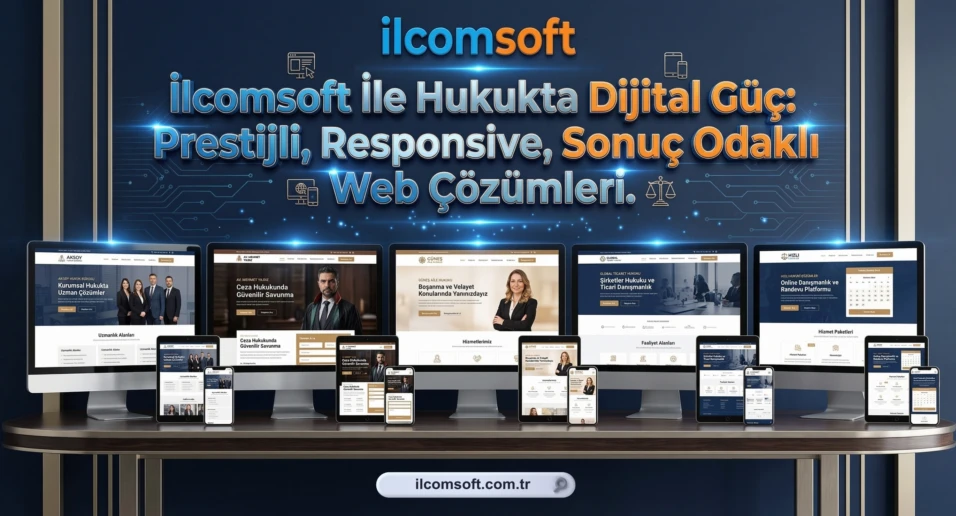 Mobil Uyumlu Hukuk Bürosu Web Sitesi Tasarımı