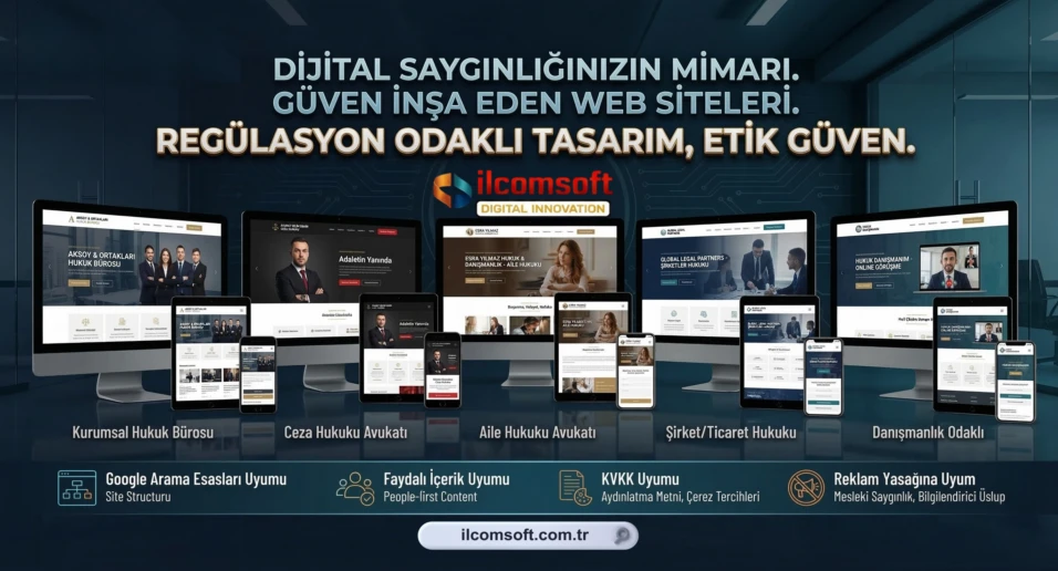 Modern Avukat Web Sitesi Tasarım Örnekleri ve Kurumsal Hukuk Siteleri