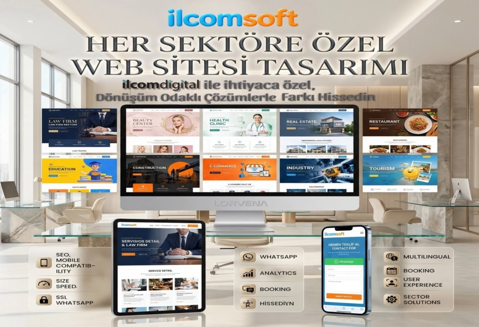 SEO uyumlu kurumsal web sitesi tasarımı