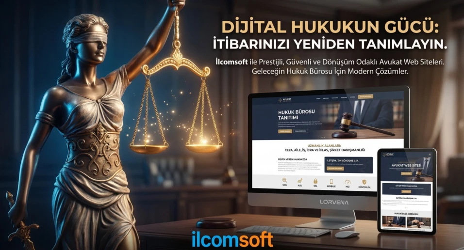 Hukuk Ofisi Web Sitesi Tasarımı | SEO Uyumlu Avukat Sitesi Kurulumu