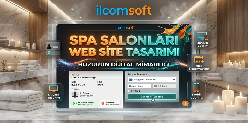 spa web sitesi online ödeme