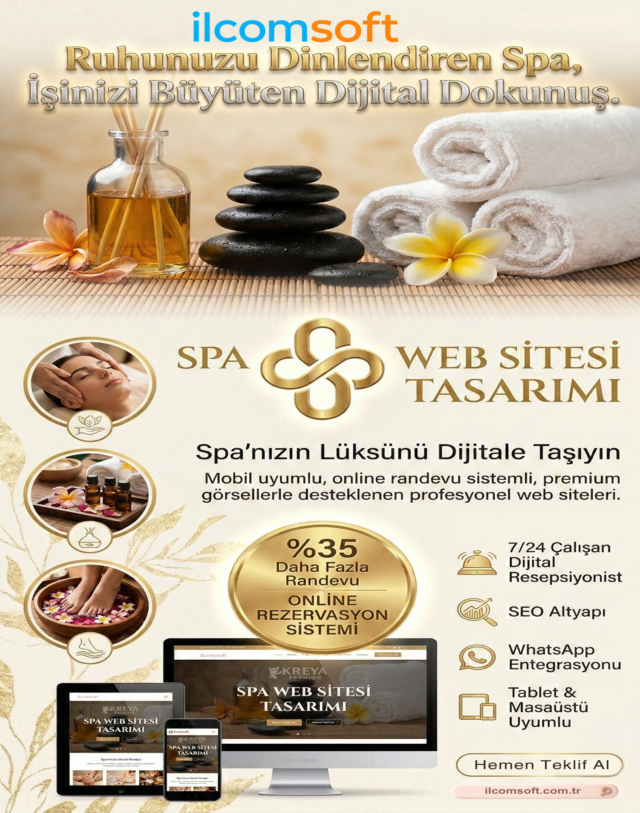 spa üyelik sistemi web sitesi