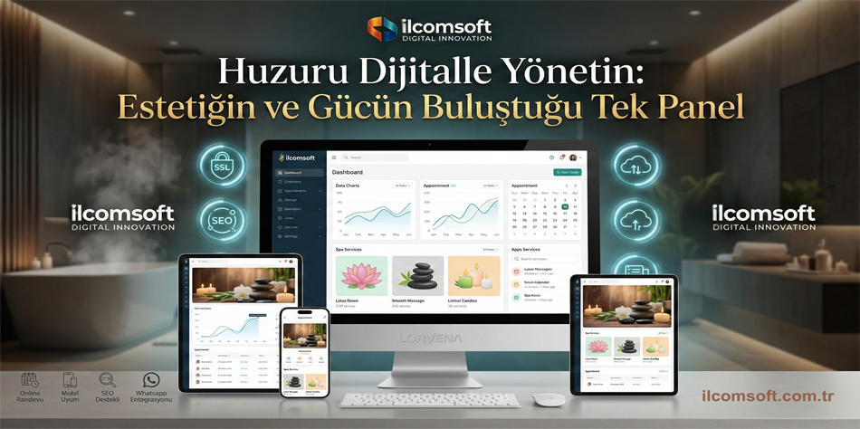 admin panelli spa web sitesi