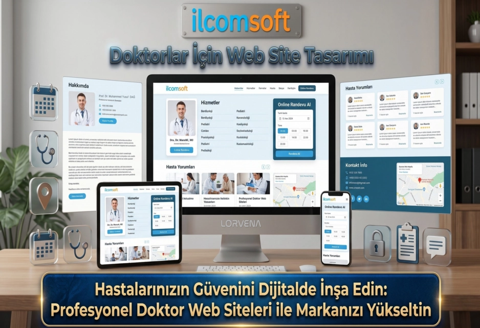 doktor web sitesi tasarımı