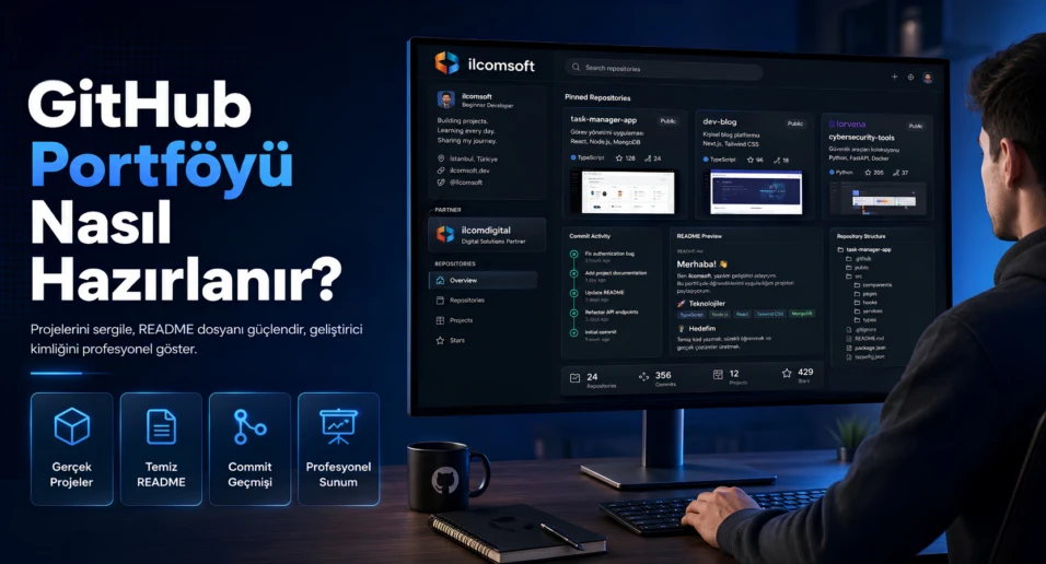 yazılımcı GitHub profili