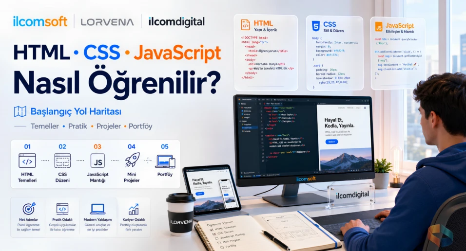 html css javascript öğrenme